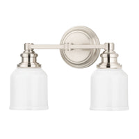 Hudson Valley - 3402-SN - Two Light Bath Bracket - Windham - Satin Nickel