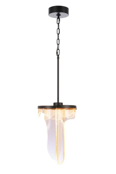 Craftmade -  59693-FB-LED - 3 Arm LED Pendant in Flat Black - Flat Black - Estrella