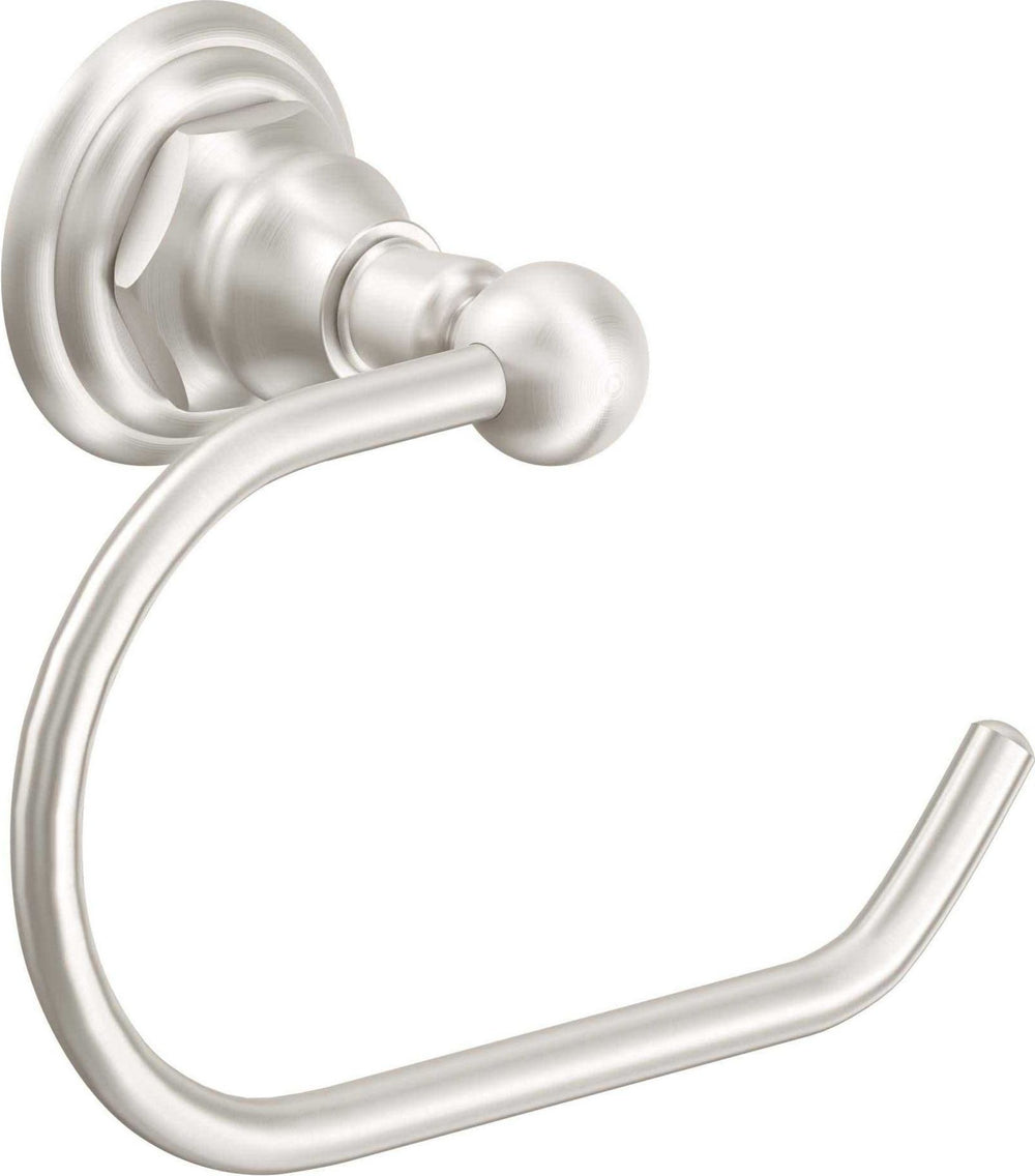 California Faucets - 60-STP-SN - Single Post Toilet Paper / Hand Towel Holder - Satin Nickel  - Del Mar