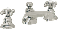 California Faucets - 6002ZB-PN - 8" Widespread Lavatory Faucet with ZeroDrain - Polished Nickel (PVD) - Del Mar