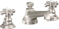 California Faucets - 6002ZB-USS - 8" Widespread Lavatory Faucet with ZeroDrain - Ultra Stainless Steel (PVD) - Del Mar