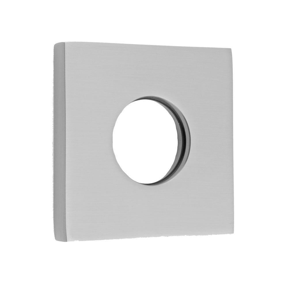 2" x 2" Square Escutcheon in Multiple Finishes