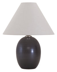 House of Troy - GS140-BM - One Light Table Lamp - Scatchard - Black Matte