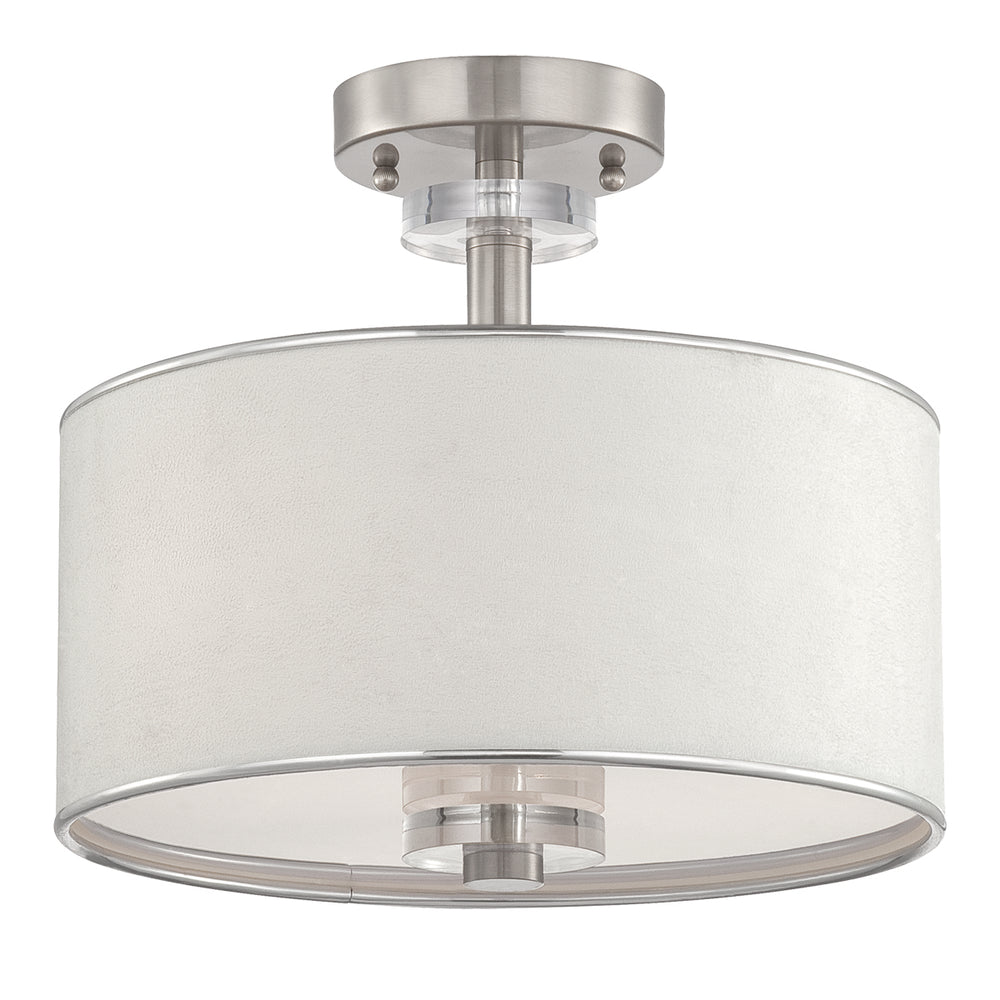 Eurofase - 15330-045 - Three Light Semi-Flush Mount - Savvy - Satin Nickel