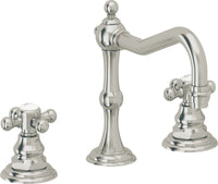 California Faucets - 6102X-PN - 8" Widespread Lavatory Faucet - Polished Nickel (PVD) - Salinas