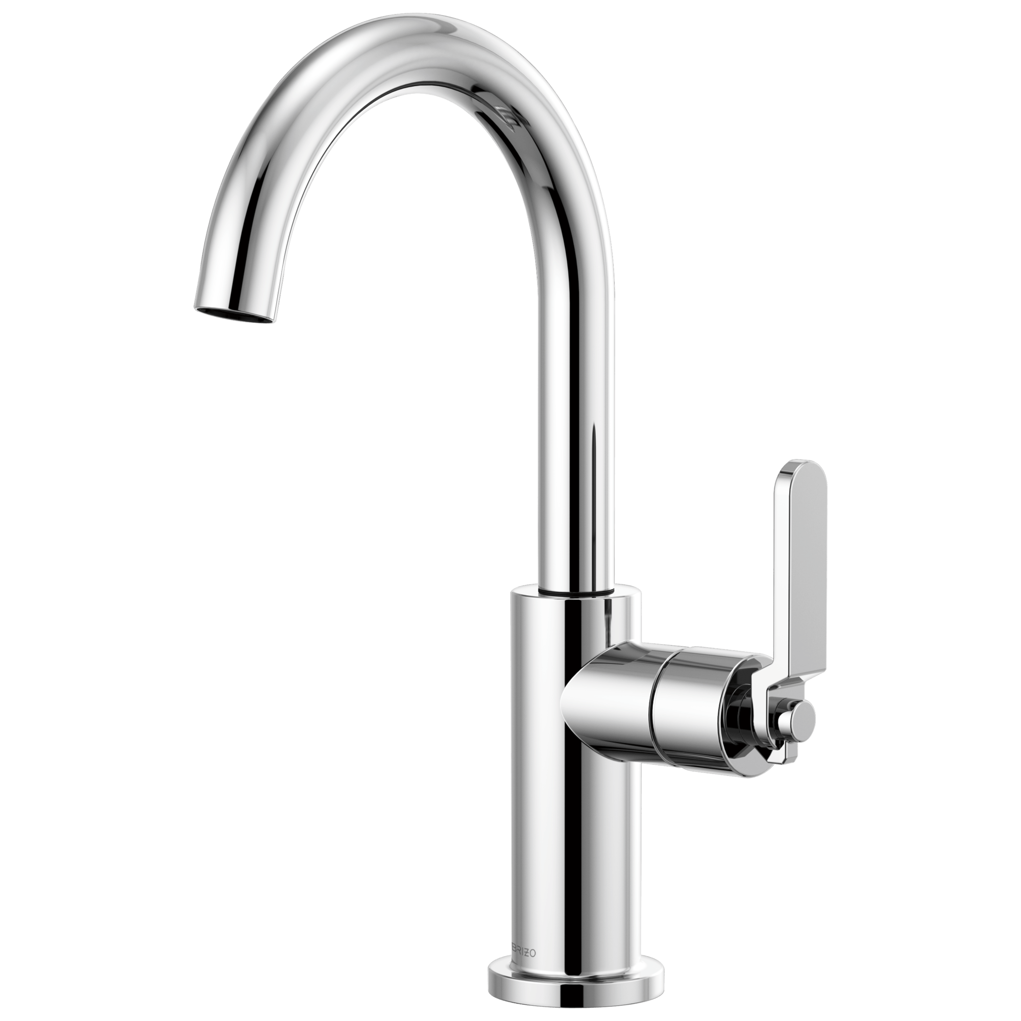 Brizo Litze®: Bar Faucet with Arc Spout and Industrial Handle Kit - Maison&Co.