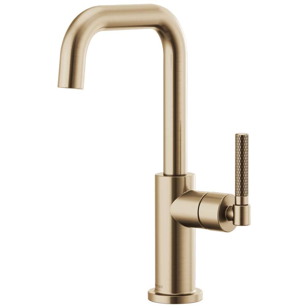 Brizo Litze®: Bar Faucet with Square Spout and Knurled Handle Kit - Maison&Co.