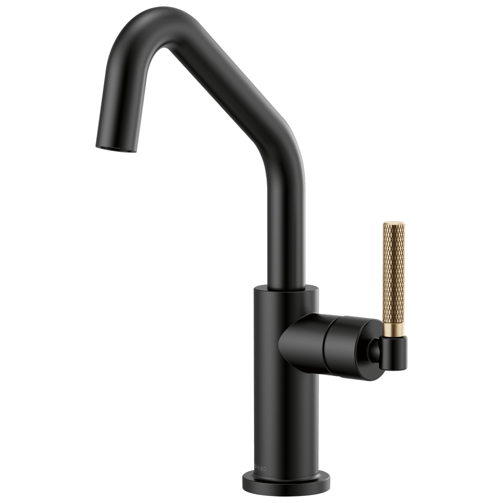 Brizo Litze®: Bar Faucet with Angled Spout and Knurled Handle Kit - Maison&Co.