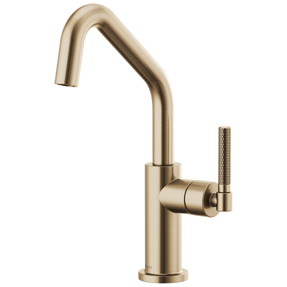 Brizo Litze®: Bar Faucet with Angled Spout and Knurled Handle Kit - Maison&Co.