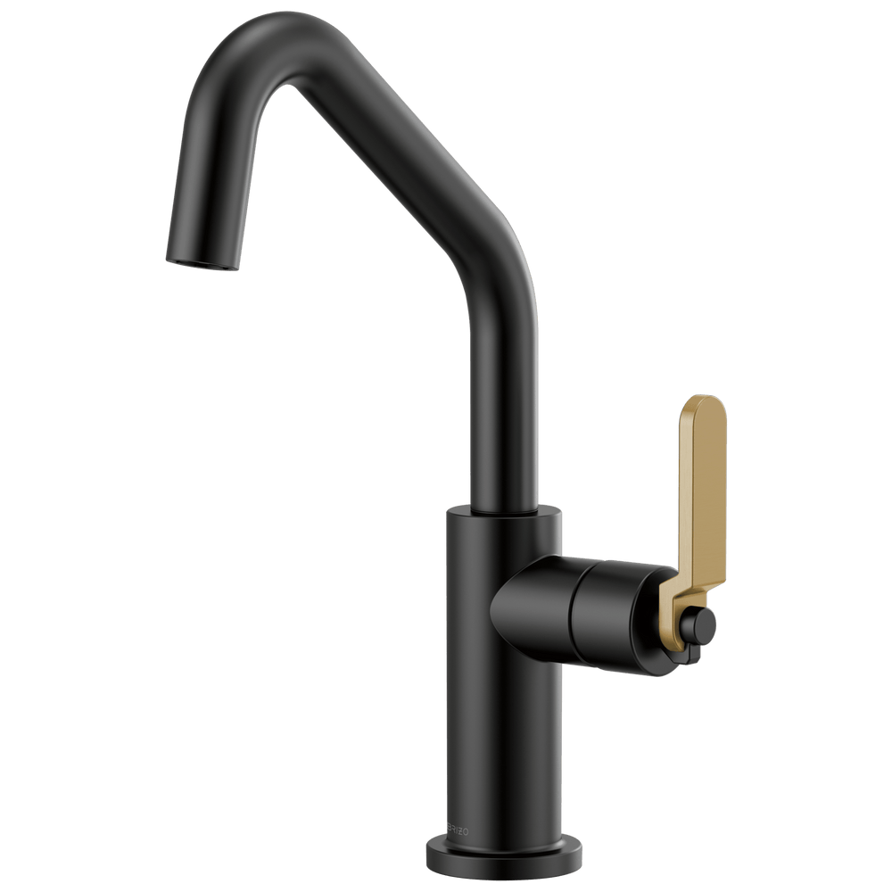 Brizo Litze®: Bar Faucet with Angled Spout and Industrial Handle Kit - Maison&Co.