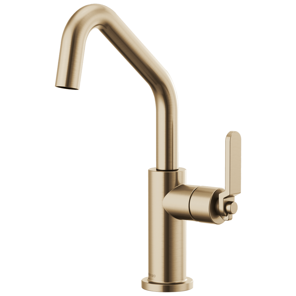 Brizo Litze®: Bar Faucet with Angled Spout and Industrial Handle Kit - Maison&Co.