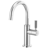 Brizo Litze®: Beverage Faucet with Arc Spout and Knurled Handle - Maison&Co.