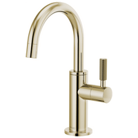 Brizo Litze®: Beverage Faucet with Arc Spout and Knurled Handle - Maison&Co.