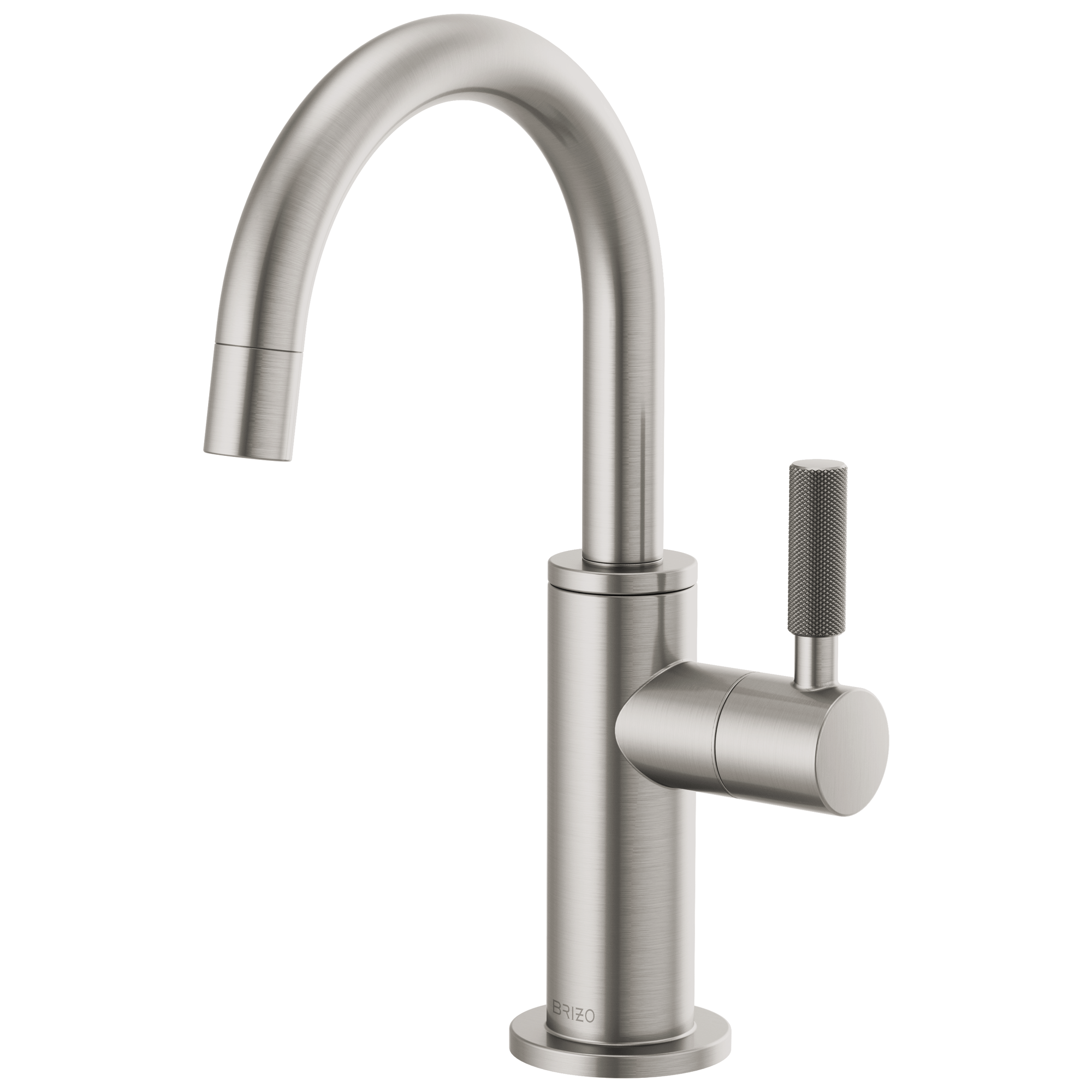 Brizo Litze®: Beverage Faucet with Arc Spout and Knurled Handle - Maison&Co.