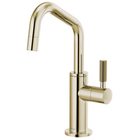 Brizo Litze®: Beverage Faucet with Angled Spout and Knurled Handle - Maison&Co.