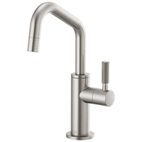 Brizo Litze®: Beverage Faucet with Angled Spout and Knurled Handle - Maison&Co.