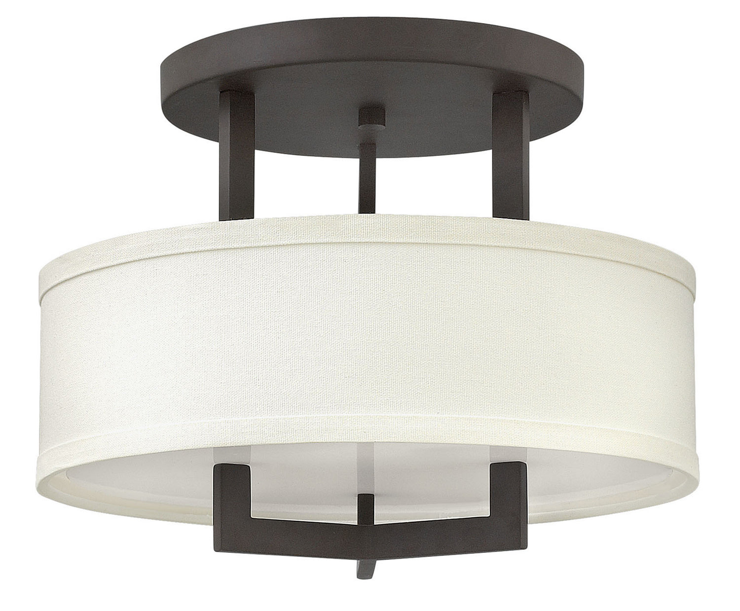 Hinkley - 3200KZ - LED Semi-Flush Mount - Hampton - Buckeye Bronze