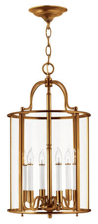 Hinkley - 3478HR - LED Foyer Pendant - Gentry - Heirloom Brass