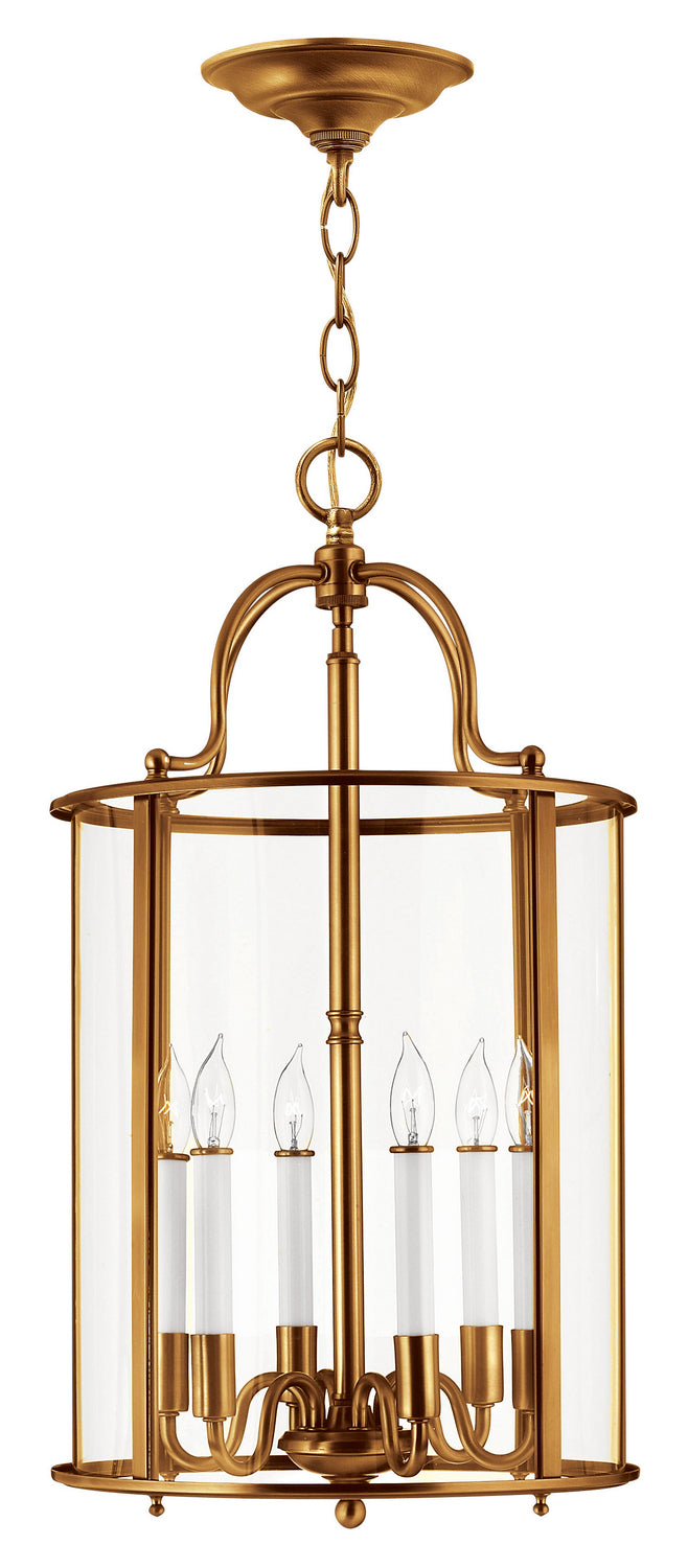 Hinkley - 3478HR - LED Foyer Pendant - Gentry - Heirloom Brass