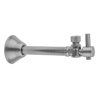 Quarter Turn 1/2" Copper (Sweat Fit) x 3/8" O.D. Outlet Angle Supply Valve with Contempo Lever Handle in Multiple Finishes - Maison&Co.