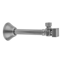Quarter Turn 1/2" Copper (Sweat Fit) x 3/8" O.D. Outlet Angle Supply Valve with Square Handle in Multiple Finishes - Maison&Co.