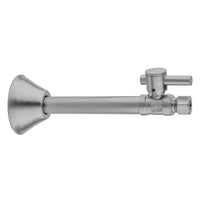 Quarter Turn Straight Pattern 1/2" Copper (Sweat Fit) x 3/8" O.D. Supply Valve with Contempo Lever Handle in Multiple Finishes - Maison&Co.