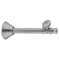 Quarter Turn Straight Pattern 1/2" Copper (Sweat Fit) x 3/8" O.D. Supply Valve with Oval Handle in Multiple Finishes - Maison&Co.