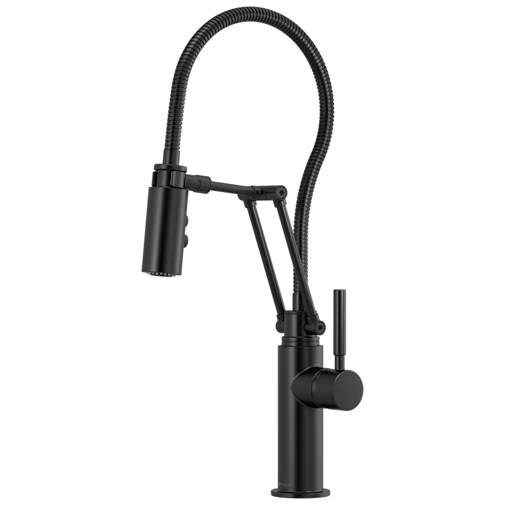 Brizo Solna®: Articulating Faucet With Finished Hose