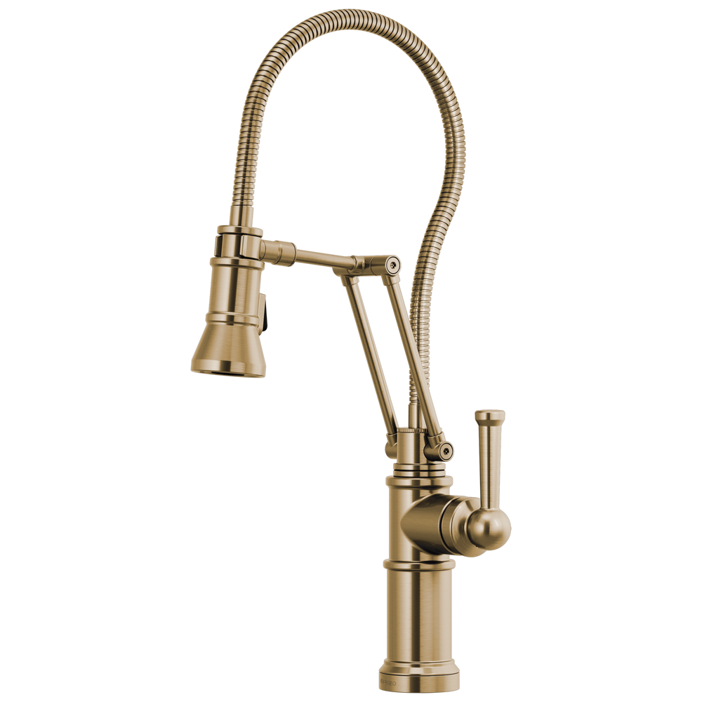 Brizo Artesso®: Articulating Faucet With Finished Hose
