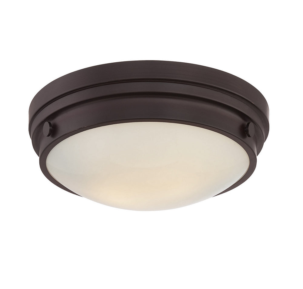 Savoy House - 6-3350-14-13 - Two Light Flush Mount - Lucerne - English Bronze