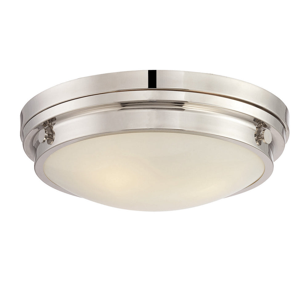 Savoy House - 6-3350-16-109 - Three Light Flush Mount - Lucerne - Polished Nickel