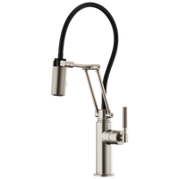 Brizo Litze®: Articulating Faucet with Knurled Handle - Maison&Co.