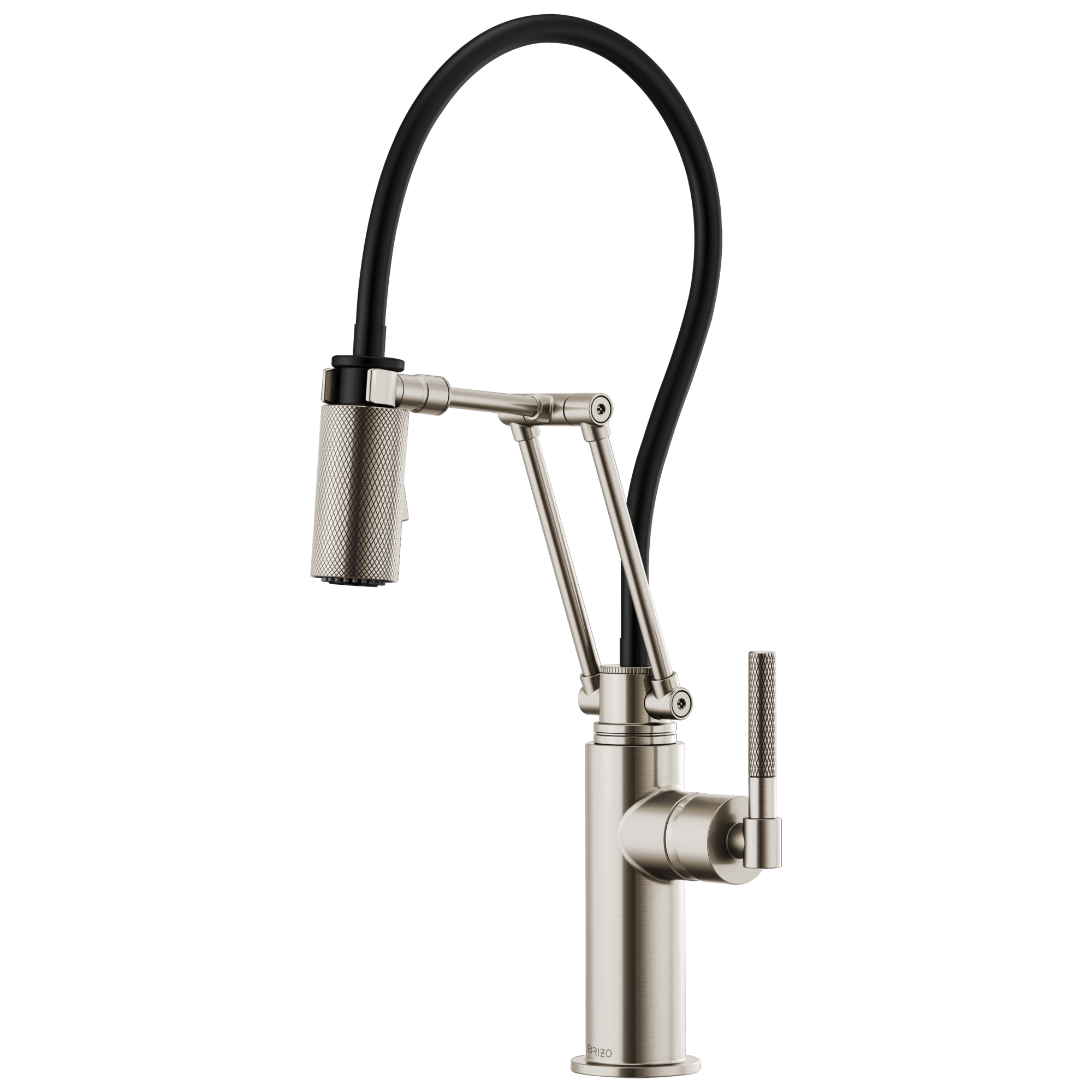 Brizo Litze®: Articulating Faucet with Knurled Handle - Maison&Co.