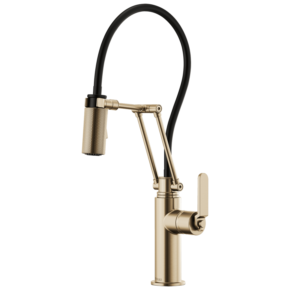 Brizo Litze®: Articulating Faucet with Industrial Handle - Maison&Co.