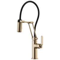 Brizo Litze®: Articulating Faucet with Industrial Handle - Maison&Co.