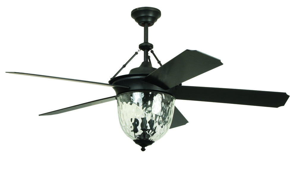 Craftmade - CAV52ABZ5LK - Cavalier 52"Ceiling Fan in Aged Bronze Brushed w/Aged Bronze Blades Finish - Cavalier