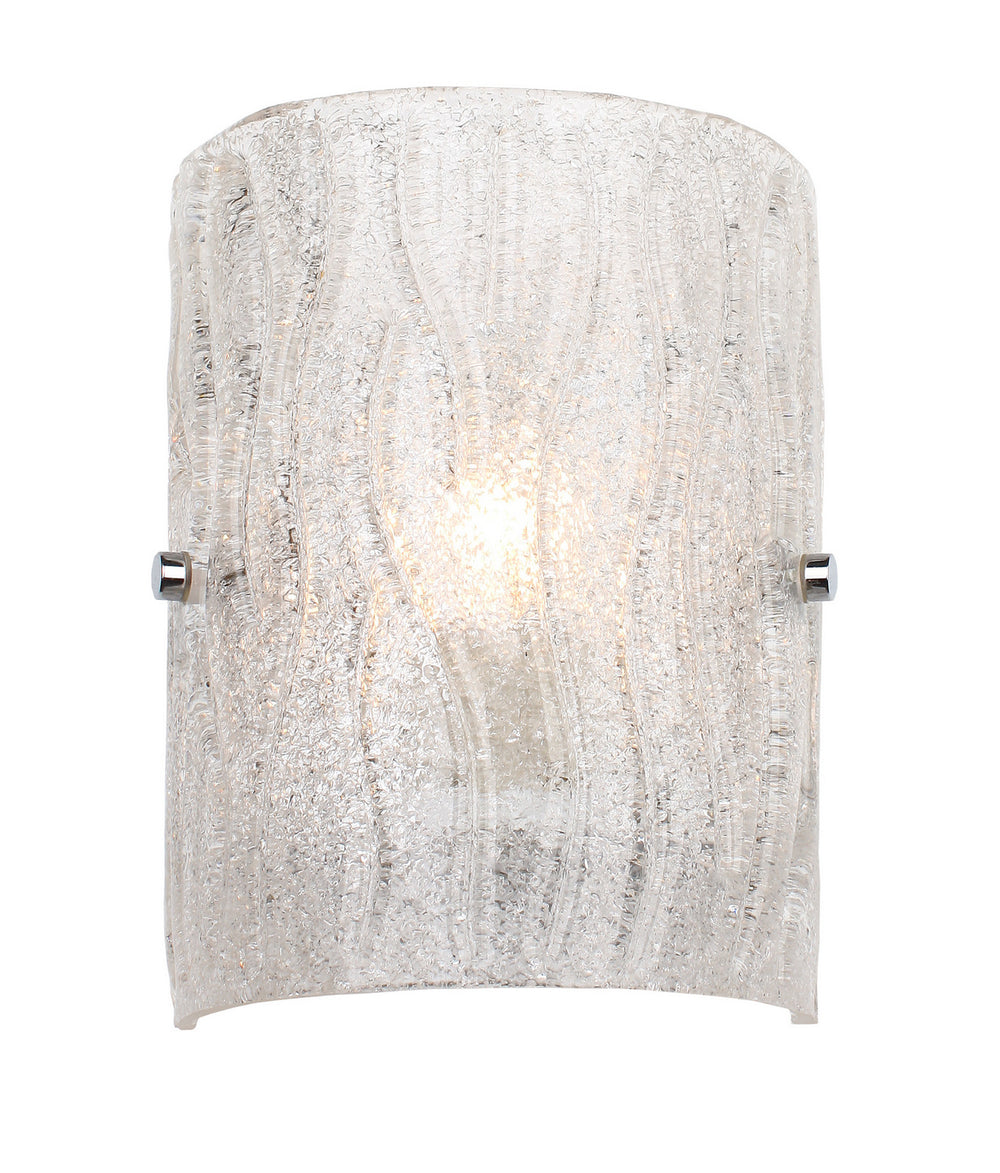 Varaluz - AC1101 - One Light Wall Sconce - Brilliance - Chrome