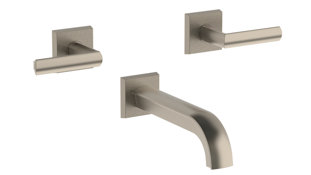 Wall Mounted 3 Hole Bath Set