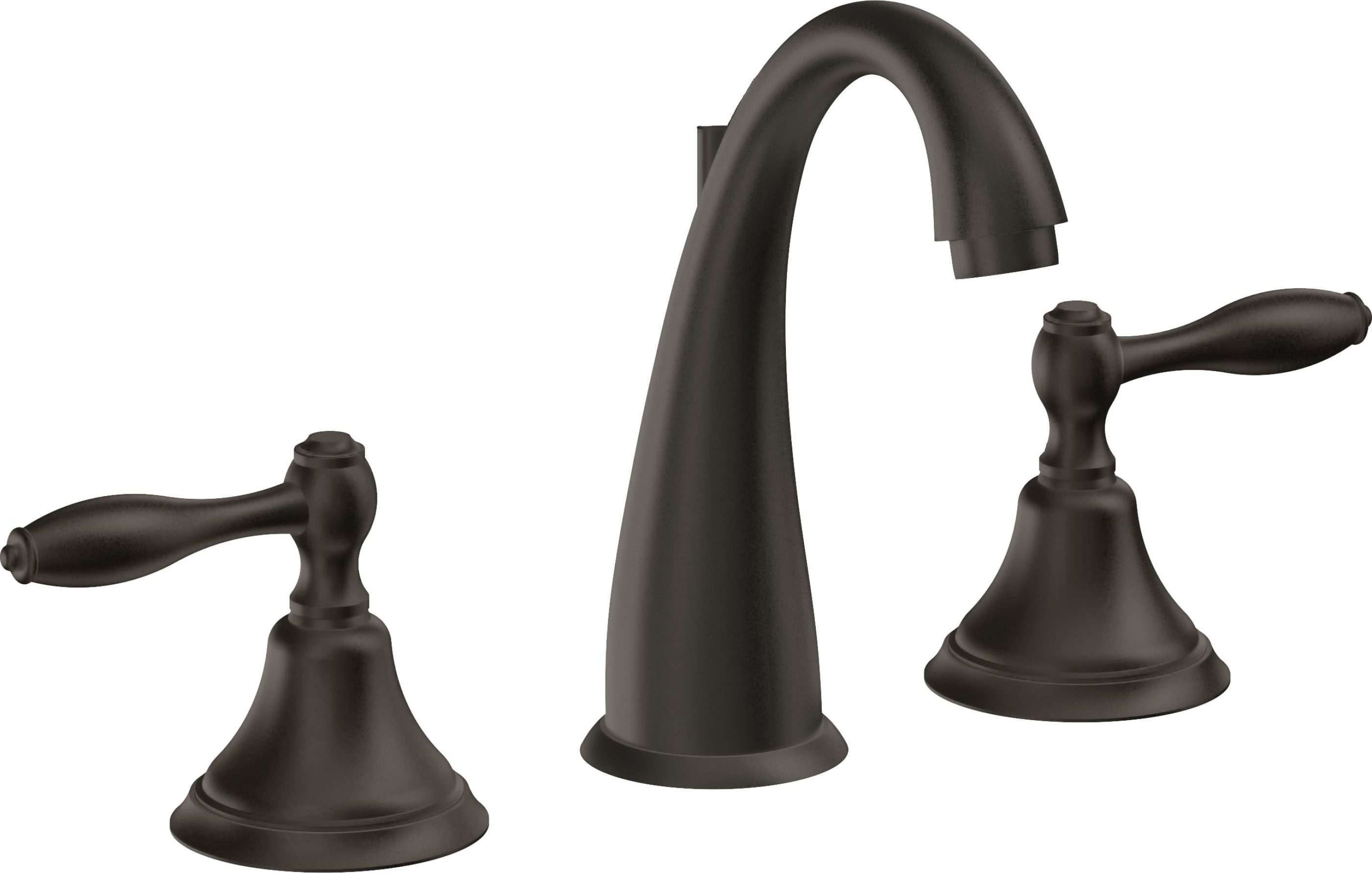 California Faucets - 6402ZB-ORB - 8" Widespread Lavatory Faucet with ZeroDrain - Oil Rubbed Bronze - Mendocino