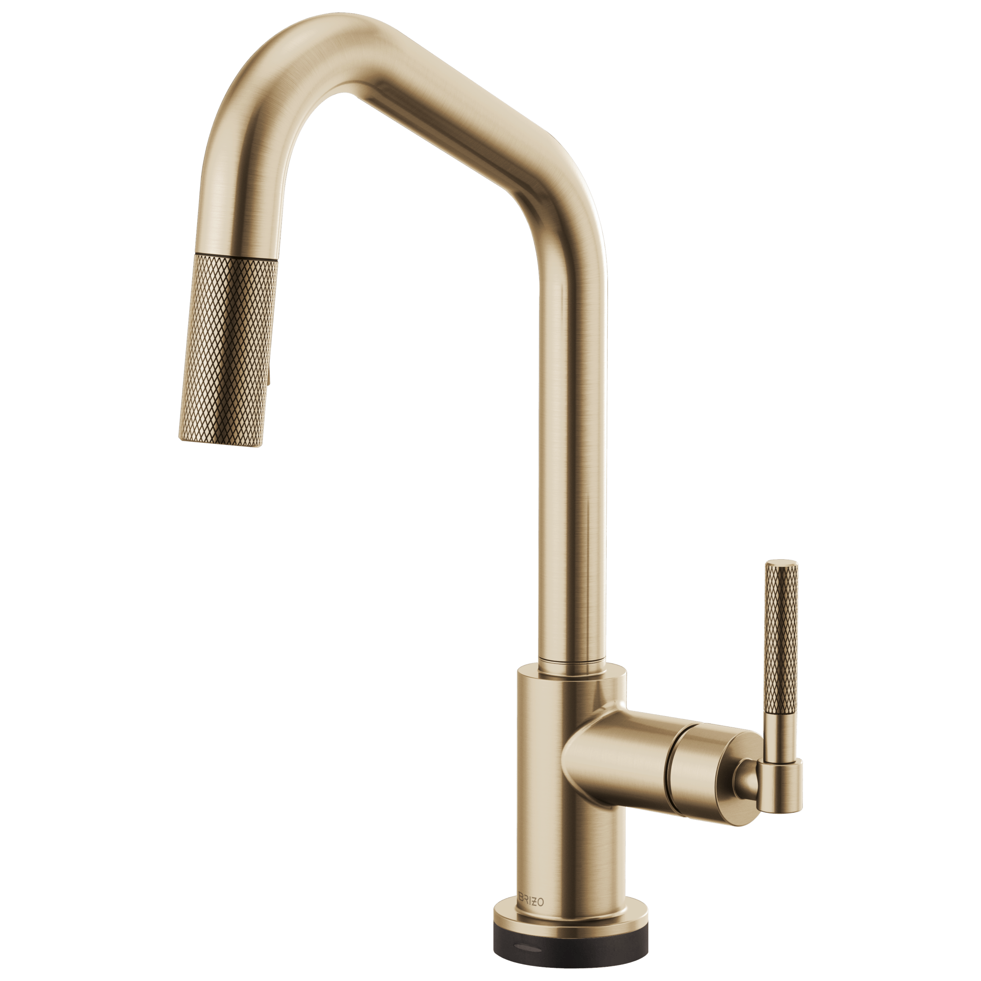 Brizo Litze®: SmartTouch® Pull-Down Kitchen Faucet with Angled Spout and Knurled Handle - Maison&Co.