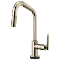 Brizo Litze®: SmartTouch® Pull-Down Kitchen Faucet with Angled Spout and Knurled Handle - Maison&Co.