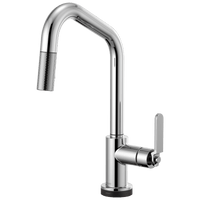 Brizo Litze®: SmartTouch® Pull-Down Kitchen Faucet with Angled Spout and Industrial Handle - Maison&Co.