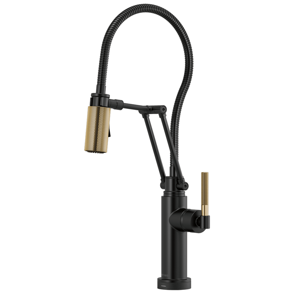 Brizo Litze®: SmartTouch® Articulating Kitchen Faucet With Finished Hose - Maison&Co.