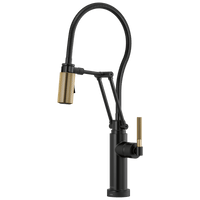 Brizo Litze®: SmartTouch® Articulating Kitchen Faucet With Finished Hose - Maison&Co.