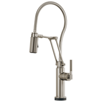 Brizo Litze®: SmartTouch® Articulating Kitchen Faucet With Finished Hose - Maison&Co.