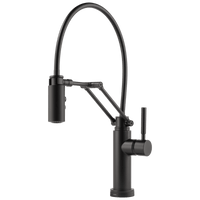 Brizo Solna®: Single Handle Articulating Kitchen Kitchen Faucet with SmartTouch® Technology - Maison&Co.