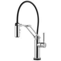 Brizo Solna®: Single Handle Articulating Kitchen Kitchen Faucet with SmartTouch® Technology - Maison&Co.