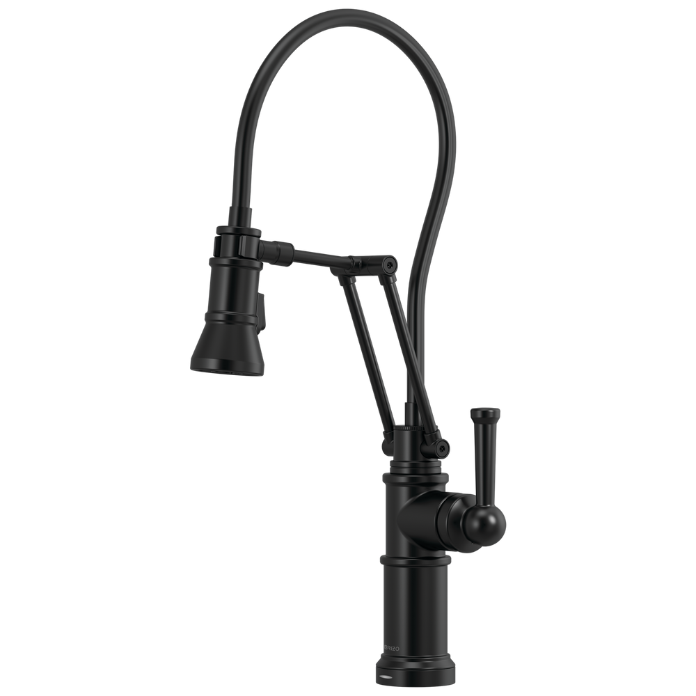 Brizo Artesso®: Single Handle Articulating Kitchen Faucet with SmartTouch® Technology