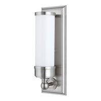 Hudson Valley - 371-SN - One Light Bath Bracket - Everett - Satin Nickel