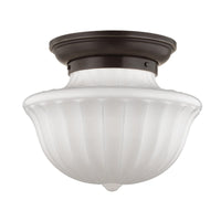 Hudson Valley - 5015F-OB - Two Light Flush Mount - Dutchess - Old Bronze